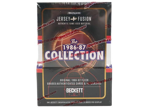 Jersey Fusion The 1986/87 Collection Basketball Hobby