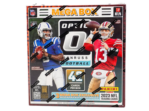 2023 Panini Donruss Optic Football Mega (Blue Hyper Parallels)