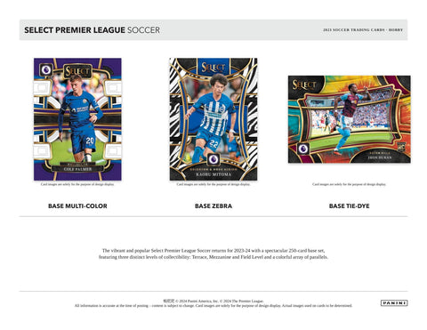 2023/24 Panini Select Premier League EPL Soccer Hobby