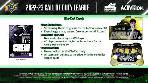 Call of Duty League Hobby (Upper Deck 2022/23)