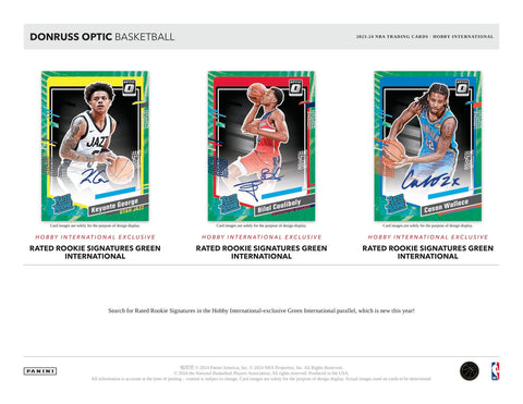 2023/24 Panini Donruss Optic Basketball Hobby International