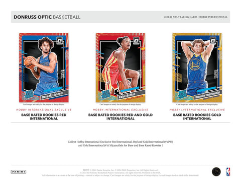 2023/24 Panini Donruss Optic Basketball Hobby International