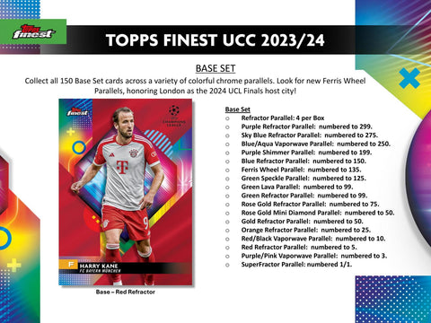 2023/24 Topps UEFA Club Competitions Finest Soccer Hobby