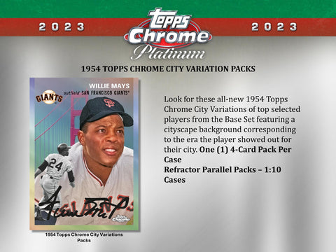 2023 Topps Chrome Platinum Anniversary Baseball Hobby