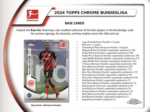 2023/24 Topps Chrome Bundesliga Soccer Hobby