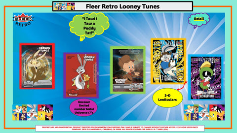 Fleer Retro Looney Tunes 5-Pack Blaster