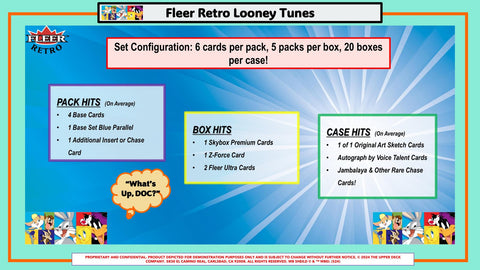 Fleer Retro Looney Tunes 5-Pack Blaster