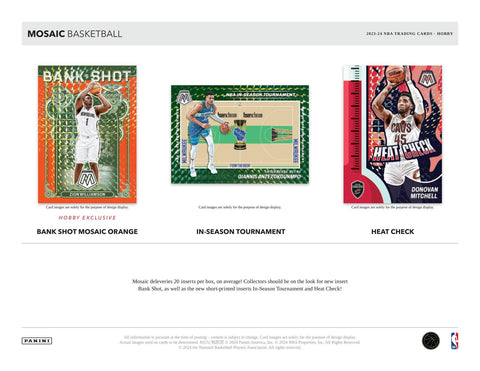 2023/24 Panini Mosaic Basketball Hobby