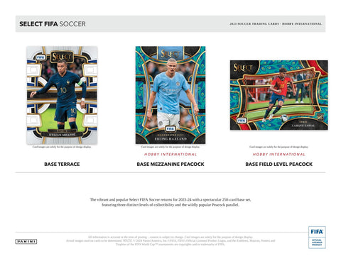 2023/24 Panini Select FIFA Soccer International Hobby