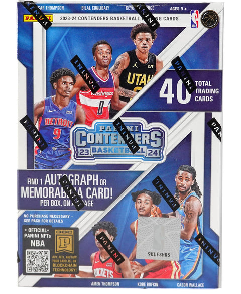 2023/24 Panini Contenders Basketball 5-Pack Blaster