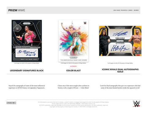 2024 Panini Prizm WWE Wrestling Hobby