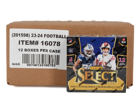 2023 Panini Select Football Hobby