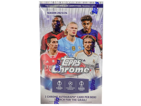 2023/24 Topps Chrome UEFA Club Competitions Soccer Hobby