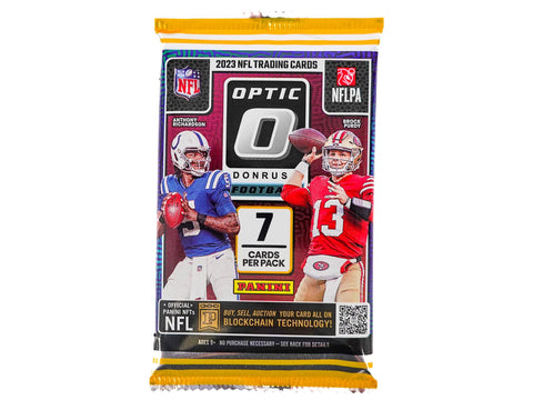 2023 Panini Donruss Optic Football Mega (Blue Hyper Parallels)