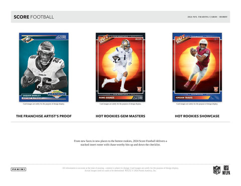 2024 Panini Score Football Hobby