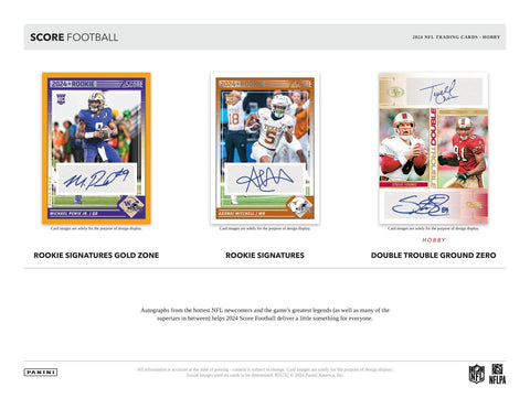 2024 Panini Score Football Hobby