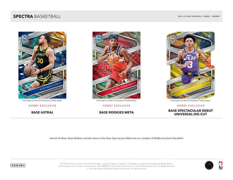 2023/24 Panini Spectra Basketball Hobby