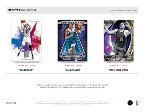 2023/24 Panini Spectra Basketball Hobby