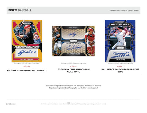 2024 Panini Prizm Baseball Hobby