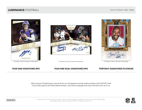 2024 Panini Luminance Football Hobby