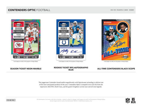 2023 Panini Contenders Optic Football Hobby