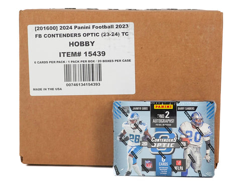 2023 Panini Contenders Optic Football Hobby