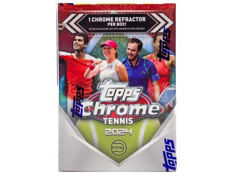 2024 Topps Chrome Tennis 7-Pack Blaster