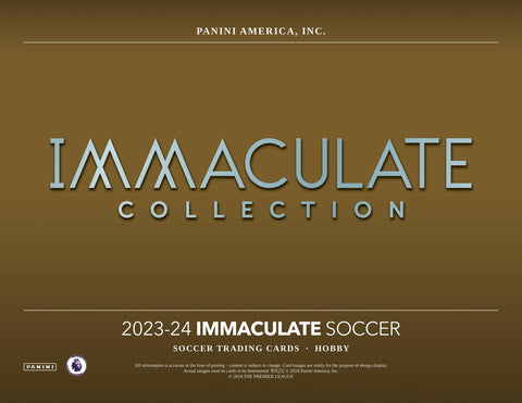 2023/24 Panini Immaculate Soccer Hobby