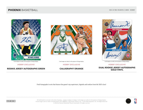 2023/24 Panini Phoenix Basketball Hobby