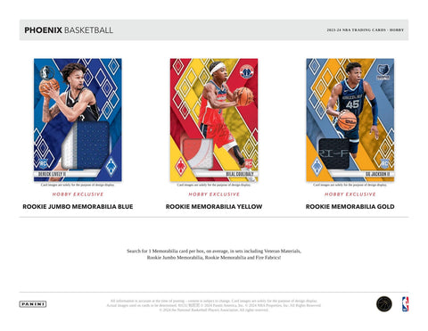 2023/24 Panini Phoenix Basketball Hobby