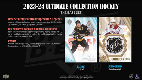 2023/24 Upper Deck Ultimate Collection Hockey Hobby
