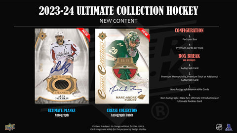 2023/24 Upper Deck Ultimate Collection Hockey Hobby