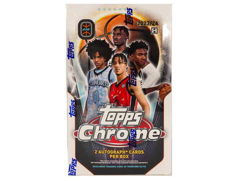 2023/24 Topps Chrome Overtime Elite Basketball Hobby