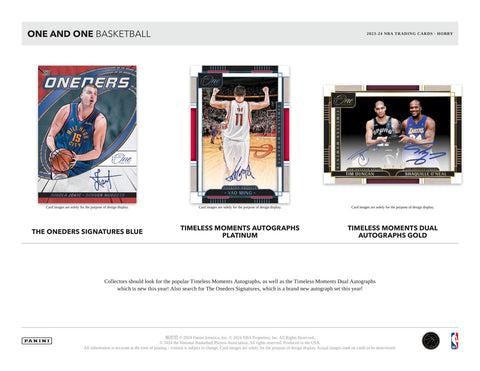 2023/24 Panini One and One Basketball Hobby