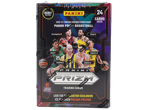 2023/24 Panini Prizm Turkish Airlines EuroLeague Basketball 6-Pack Blaster Box