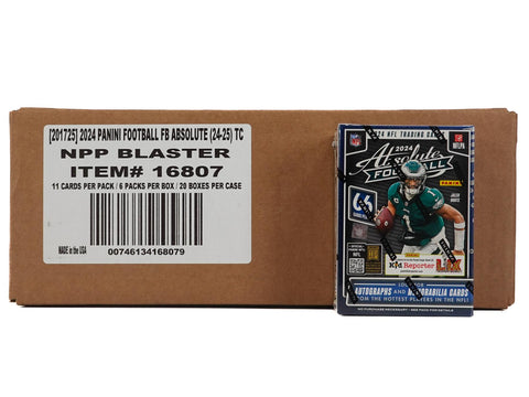 2024 Panini Absolute Football 6-Pack Blaster