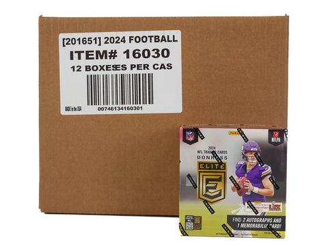 2024 Panini Donruss Elite Football Hobby Box