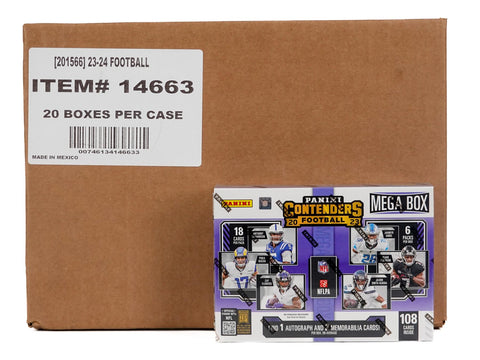 2023 Panini Contenders Football Hobby Mega