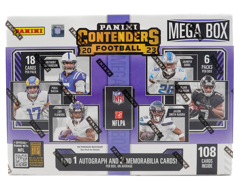 2023 Panini Contenders Football Hobby Mega