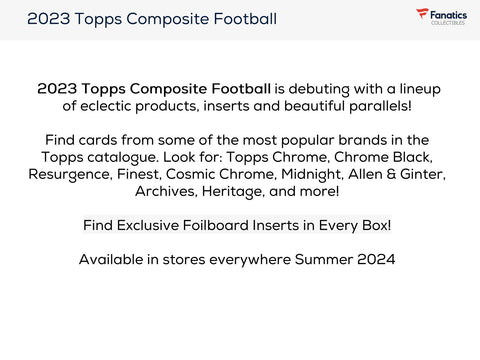 2023 Topps Composite Football 8-Pack Blaster