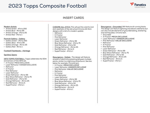 2023 Topps Composite Football 8-Pack Blaster