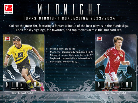 2023/24 Topps Midnight Bundesliga Soccer Hobby