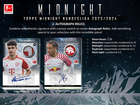 2023/24 Topps Midnight Bundesliga Soccer Hobby