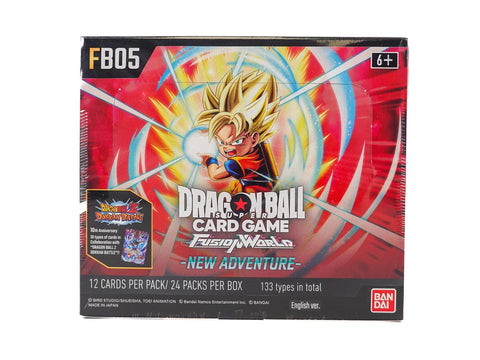 Dragon Ball Super TCG Fusion World 5 New Adventure Booster