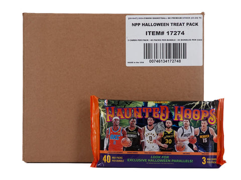 2023/24 Panini Haunted Hoops Basketball Halloween Treat Bundle Case (20 Ct.)