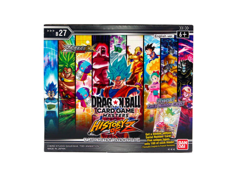 Dragon Ball Super TCG Zenkai Series 10 History of Z Booster