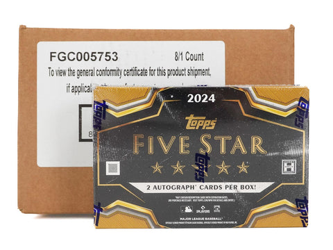 2024 Topps Five Star Baseball Hobby