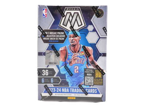 2023/24 Panini Mosaic Basketball 6-Pack Hobby Blaster