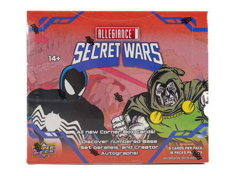 Marvel Allegiance Secret Wars 1984 Trading Cards Hobby (Upper Deck 2024)