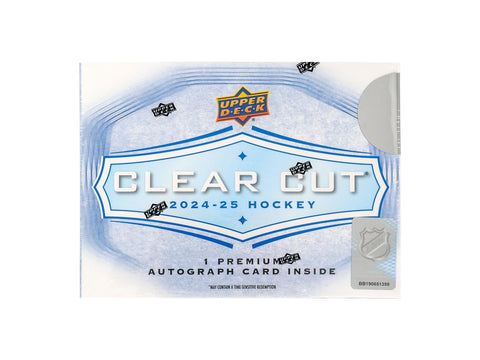 2024/25 Upper Deck Clear Cut Hockey Hobby